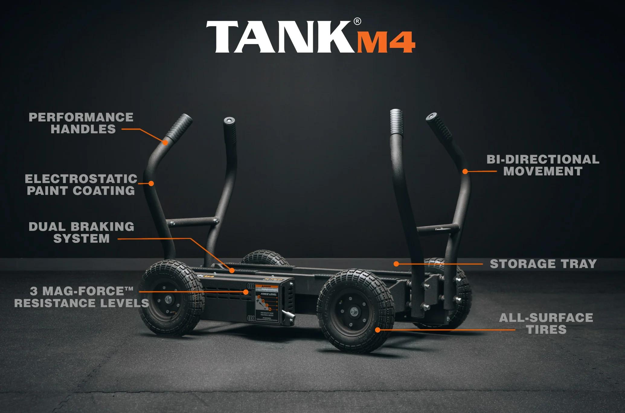 TANK M4, PERFORMANCE HANDLES