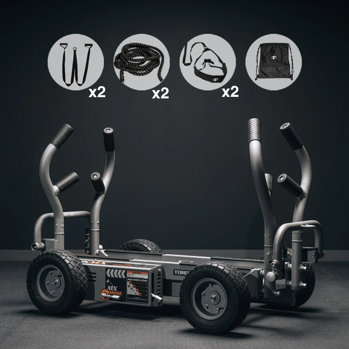 TANK MX GROUP TRAINER, REMOVABLE PERFORMANCE HANDLES