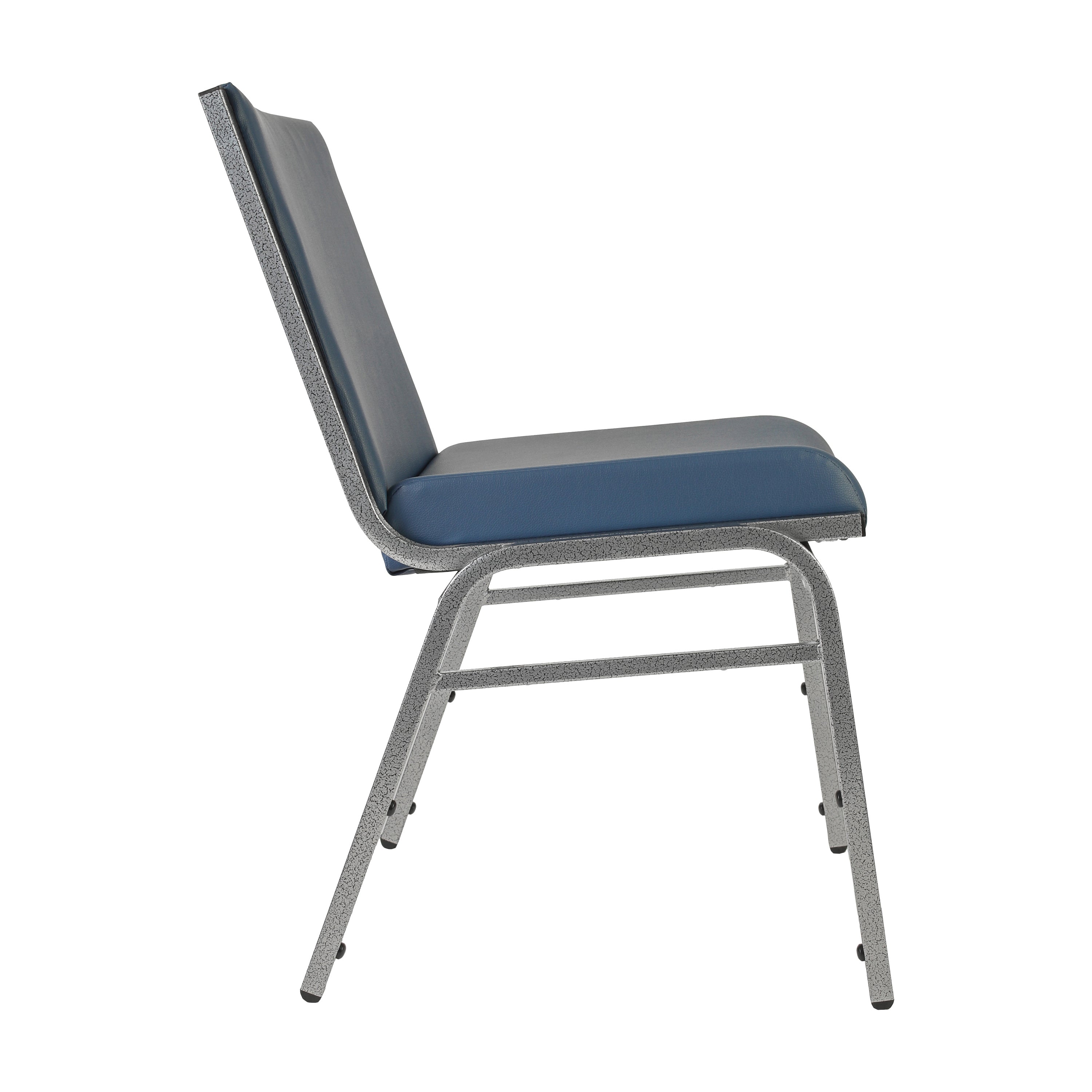 HERCULES Heavy Duty Navy Vinyl Stack Chair