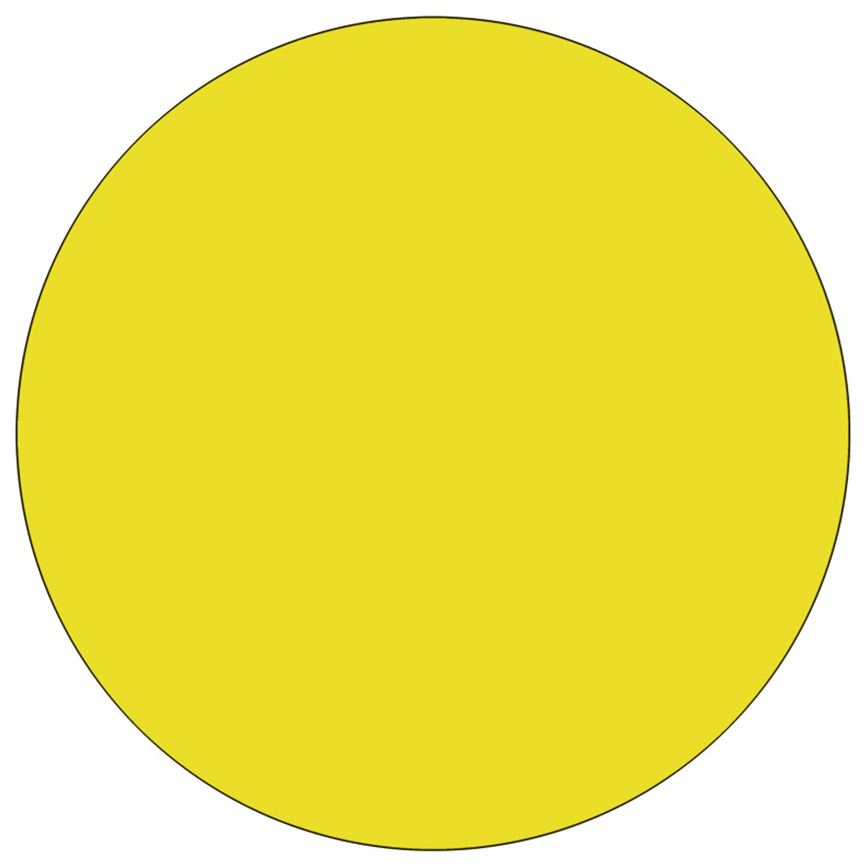 Wren Mobile 48'' Round Yellow HP Laminate Activity Table - Height Adjustable Short Legs