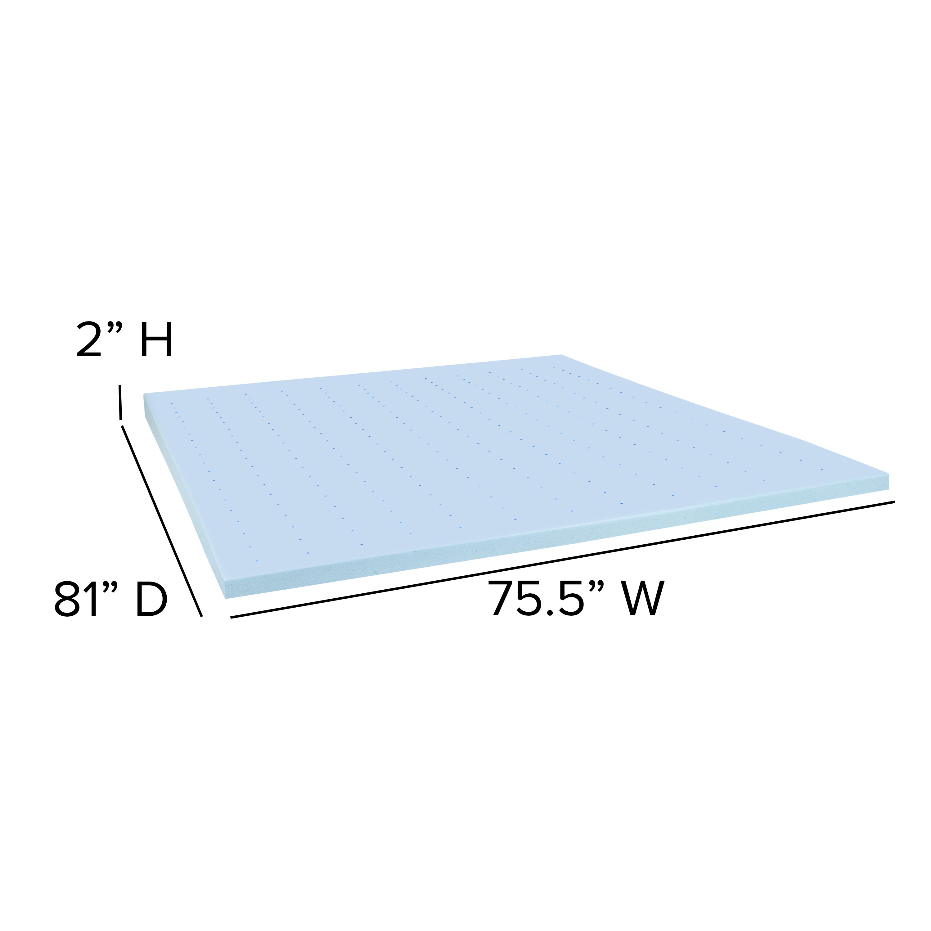 Leo 14 Inch Metal Platform Bed Frame with 10 Inch Pocket Spring Mattress in a Box and 2 Inch Cool Gel Memory Foam Topper - King
