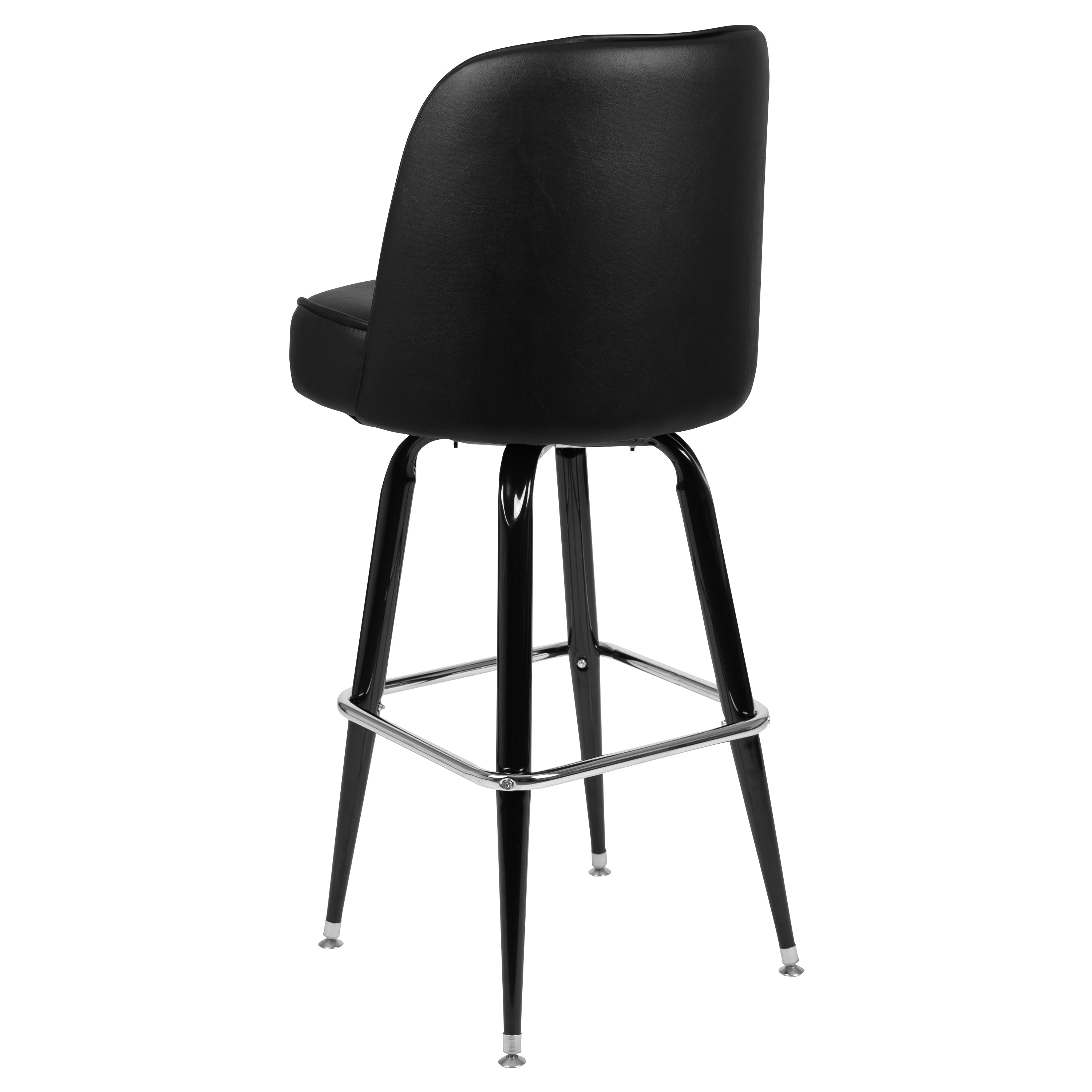 James Metal Barstool with Swivel Bucket Seat