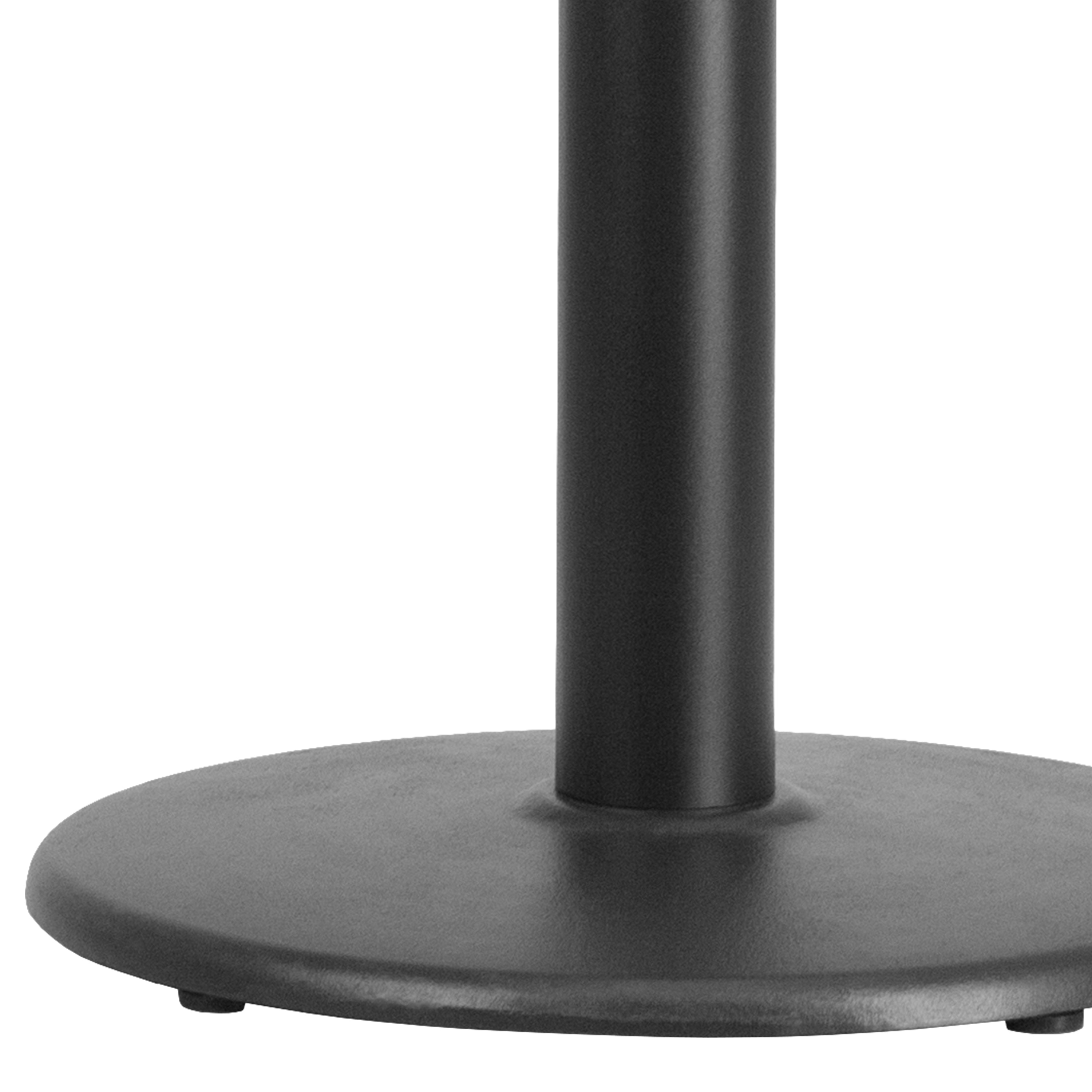 Beverly 18'' Round Restaurant Table Base with 3'' Dia. Table Height Column
