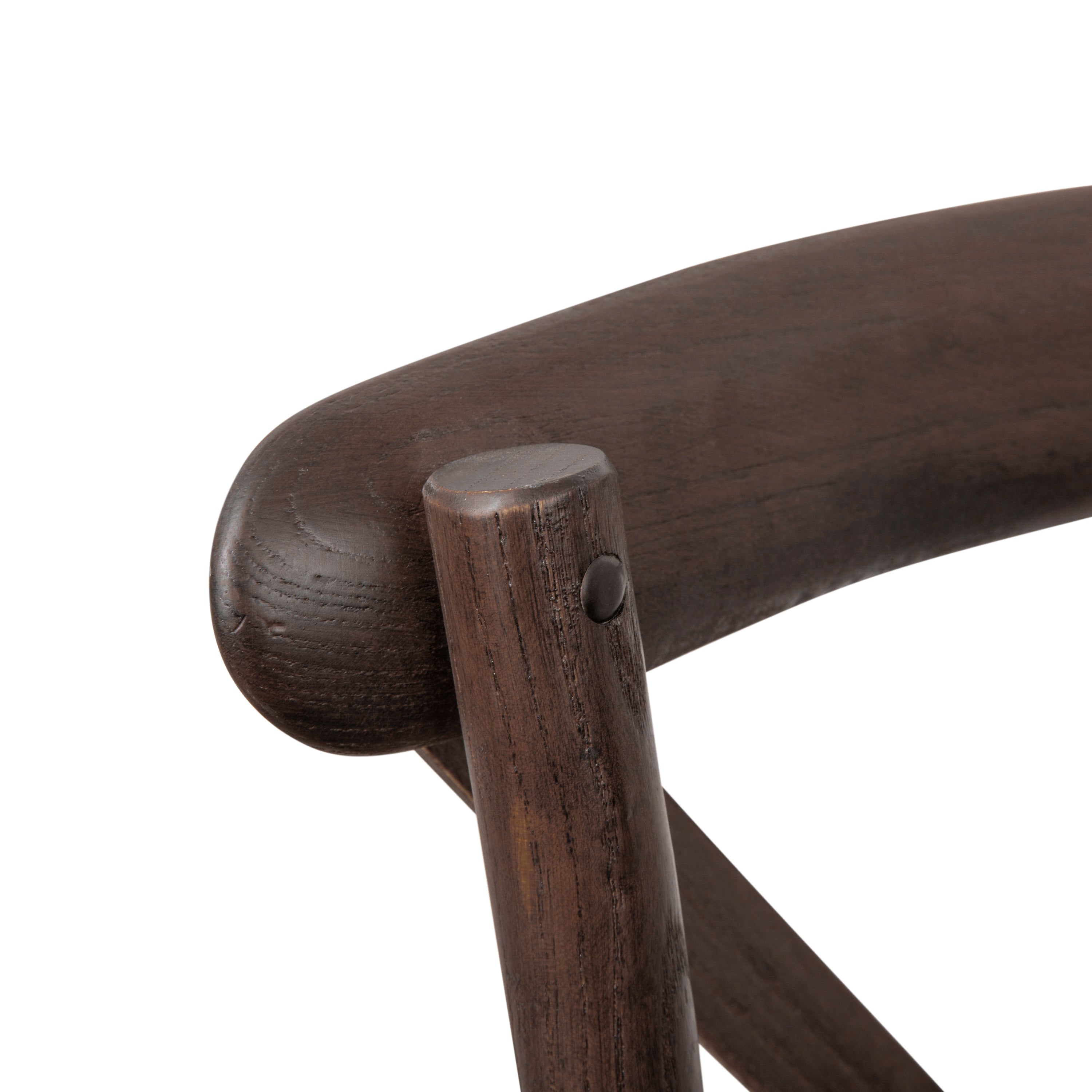 HERCULES Series Stackable Mahogany Wood Cross Back Chair