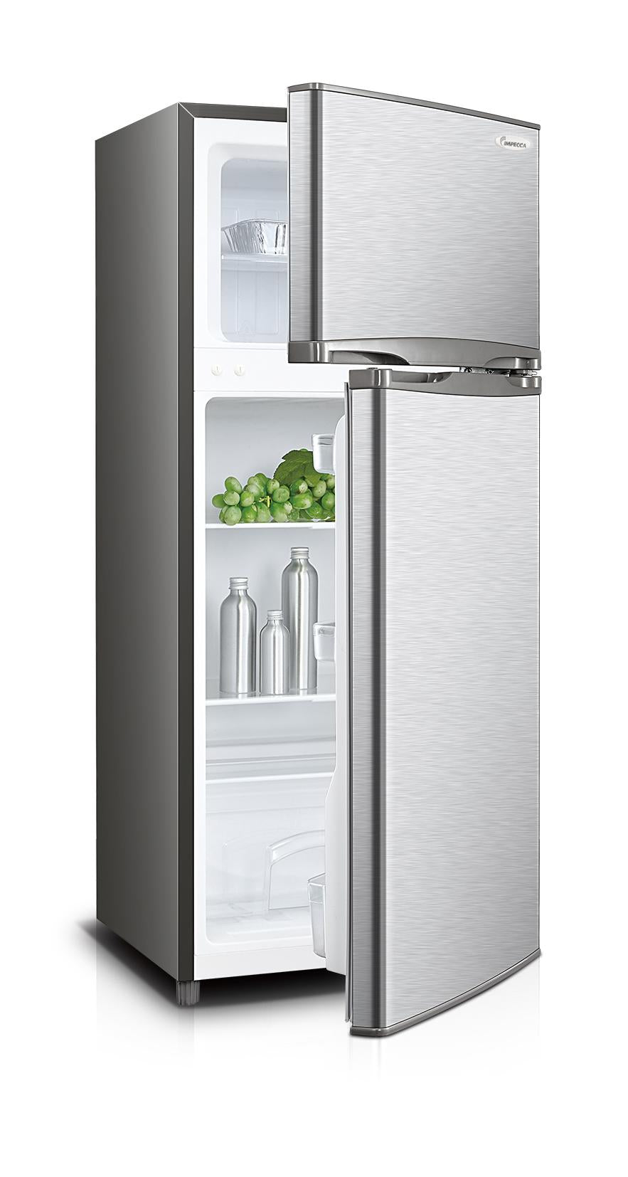 Impecca RC-2450 4.5 Cu. Ft. Compact Refrigerator With Top Mount Freezer