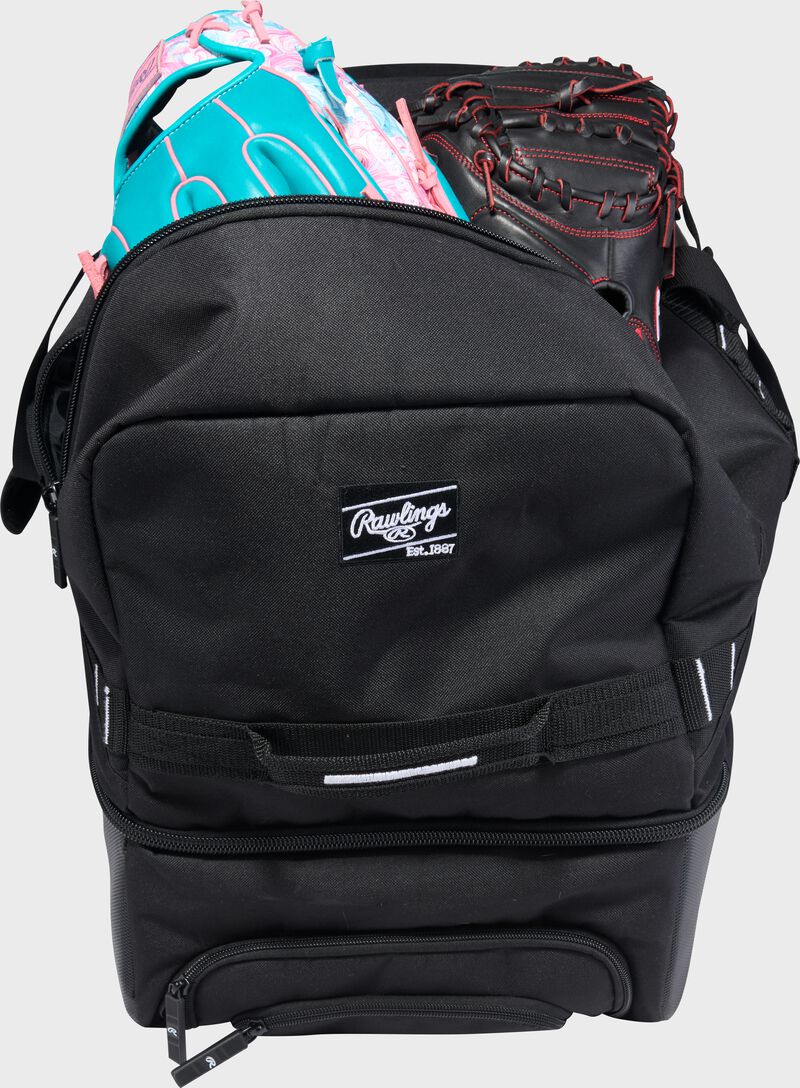 Rawlings Yadi2 Luggage Wheeled Equipment Bag - Black