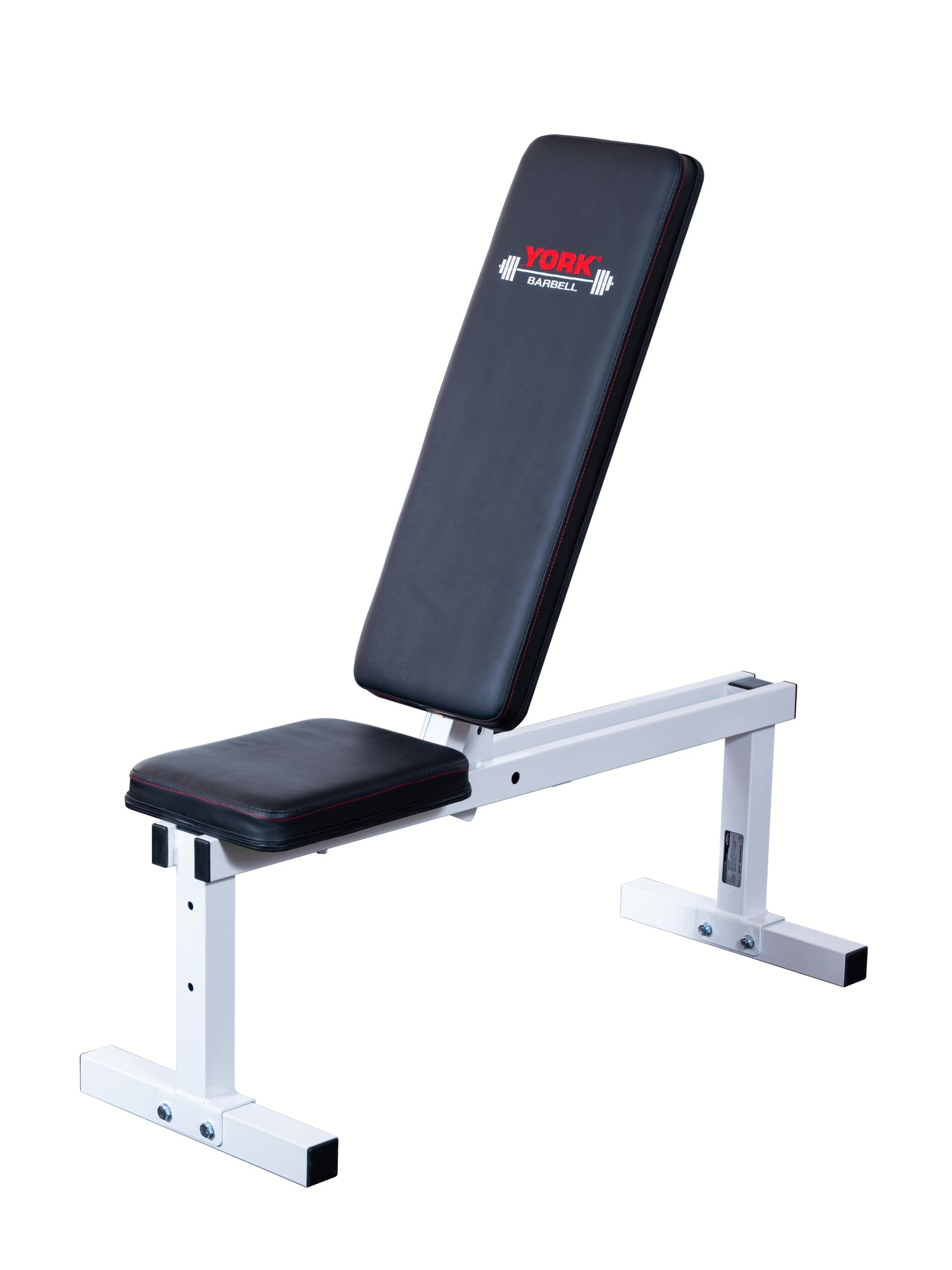 Pro Series 205 FI White Flat Adjustable Incline Bench