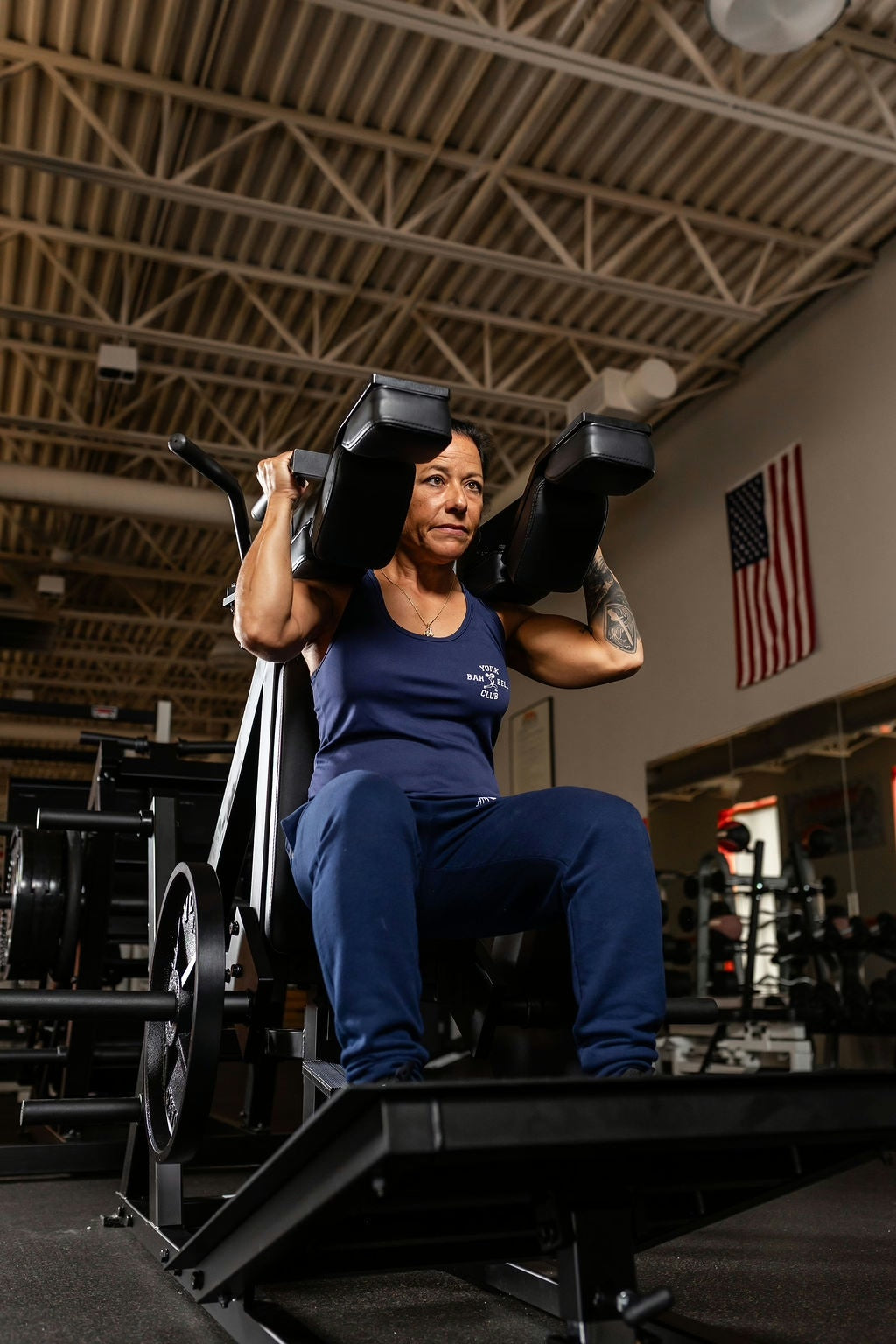 STS Power Front Squat - White