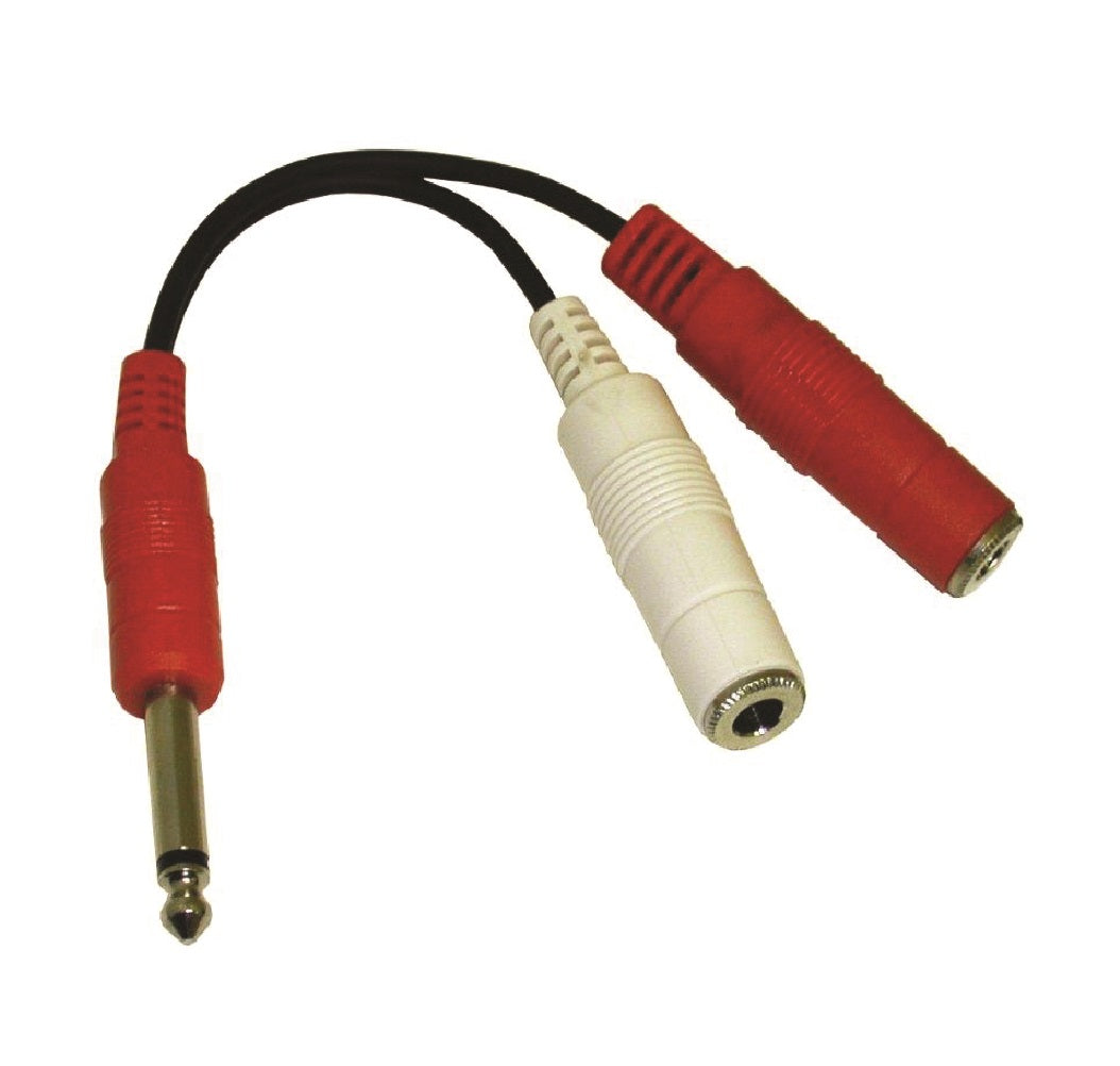 Oklahoma Sound® Y Connector, Color Options: Black