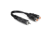 Hosa YRA-104 Y Cable RCA To Dual RCAF