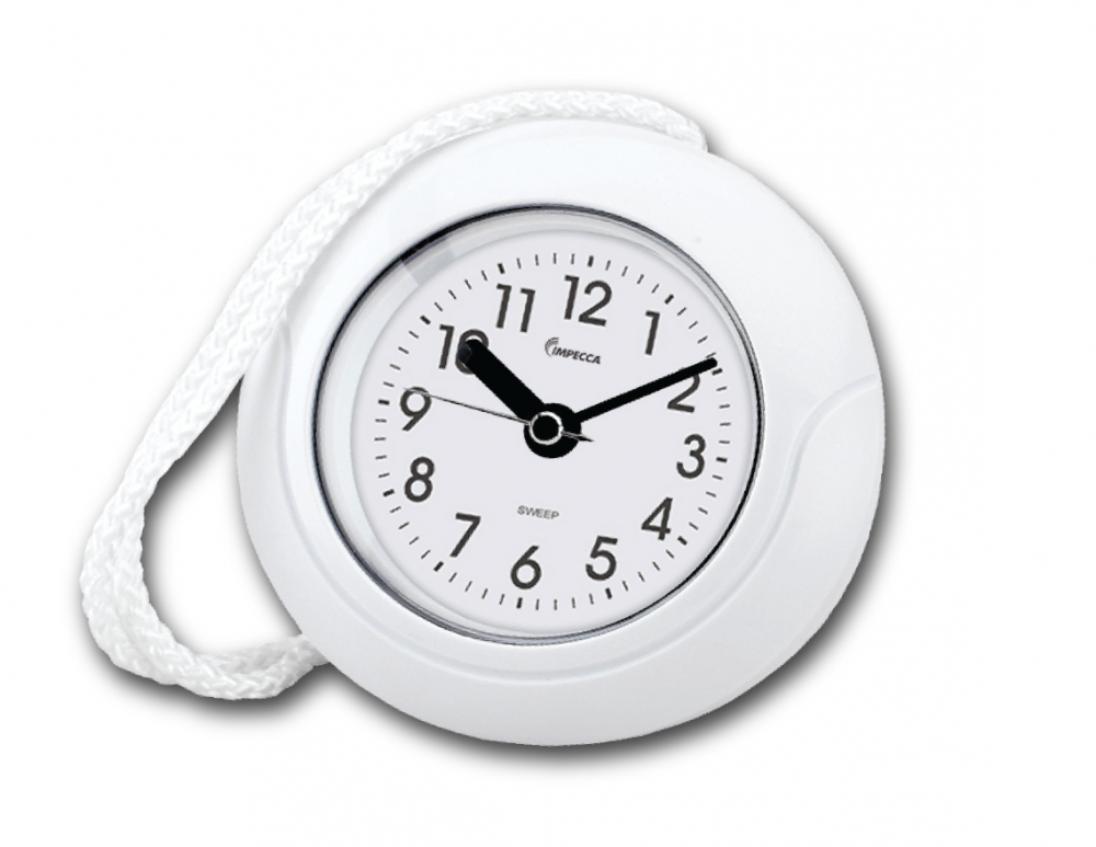Impecca Impecca 5.5-inch Waterproof Clock (WCW-55W) - White