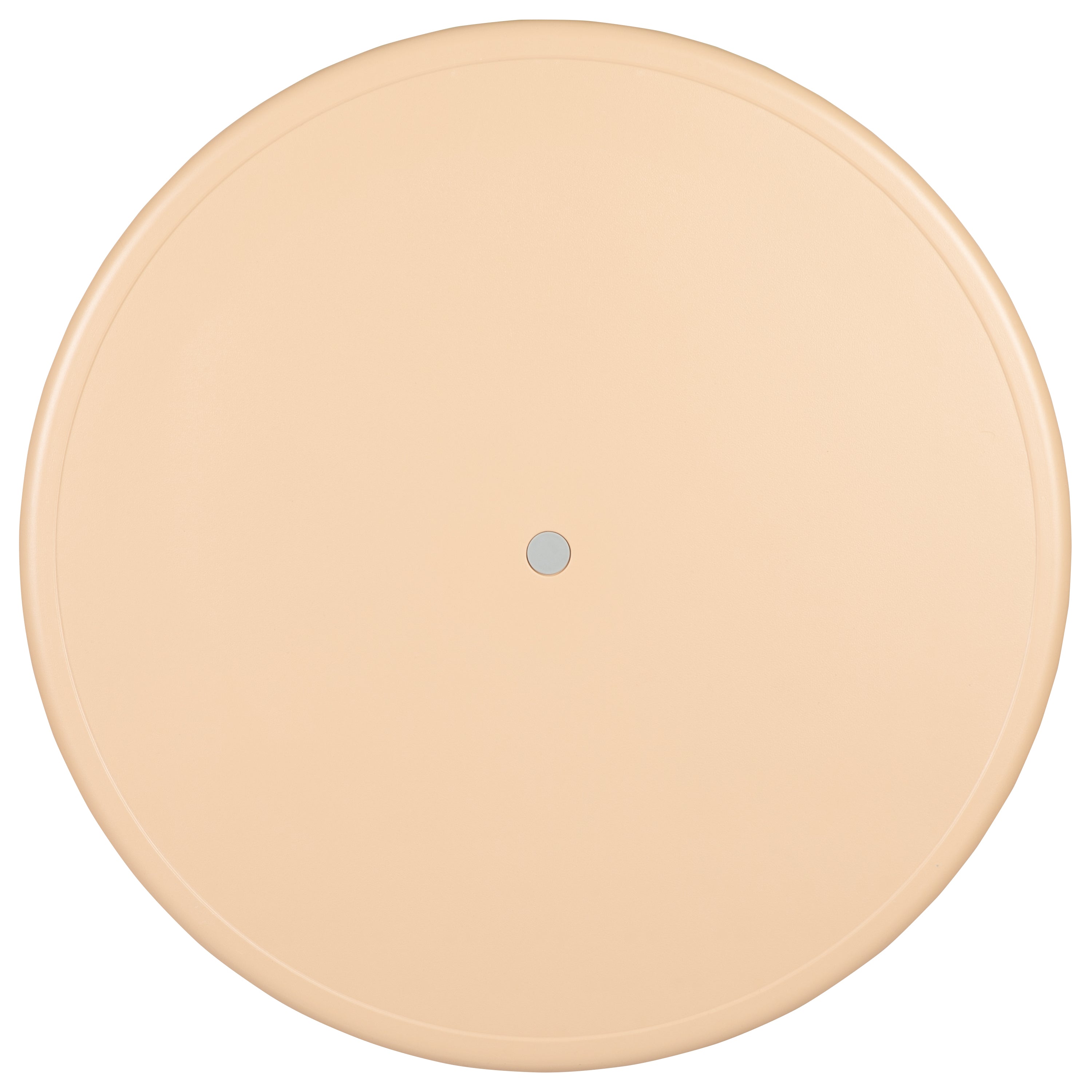Wren 33" Round Natural Plastic Height Adjustable Activity Table