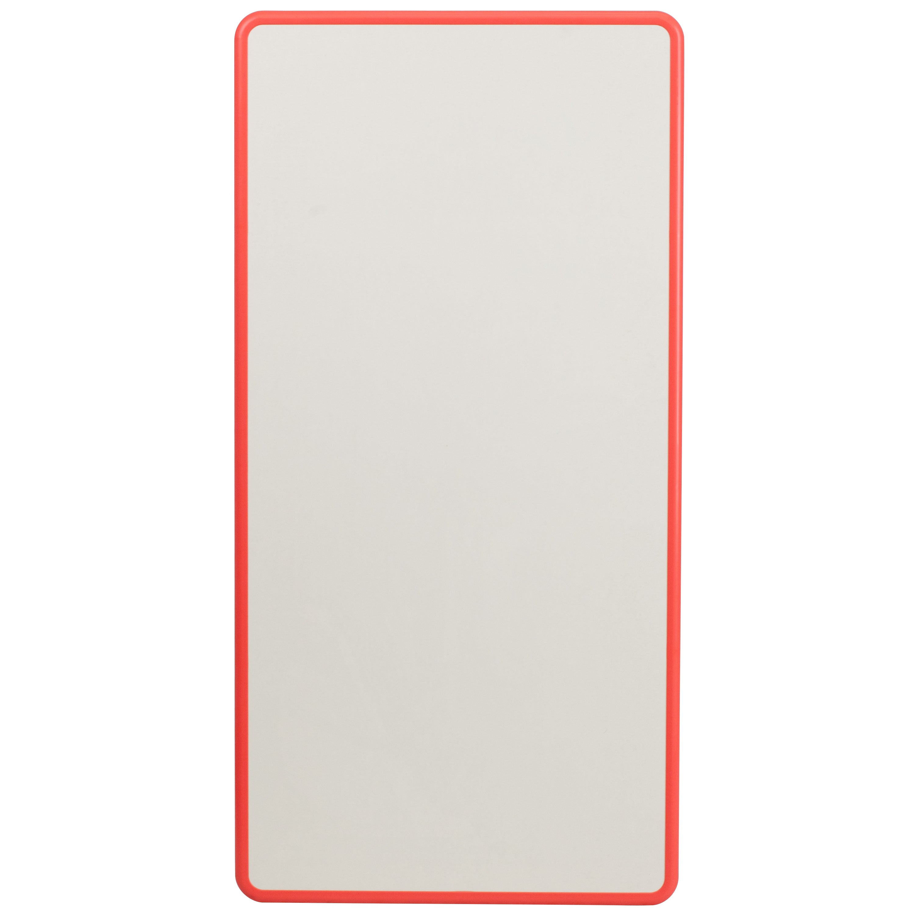 Wren Adjustable Height Kids Activity Table, Red/Gray Plastic, 23.6"W x 47.25"L, Rectangular, Table Only