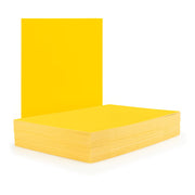 Foam Sheets 2mm -  9"x12", 10 sheets, Yellow