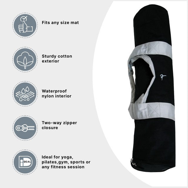Yoga Sport - Black - 6.5"H x 6.5"W x 27"L