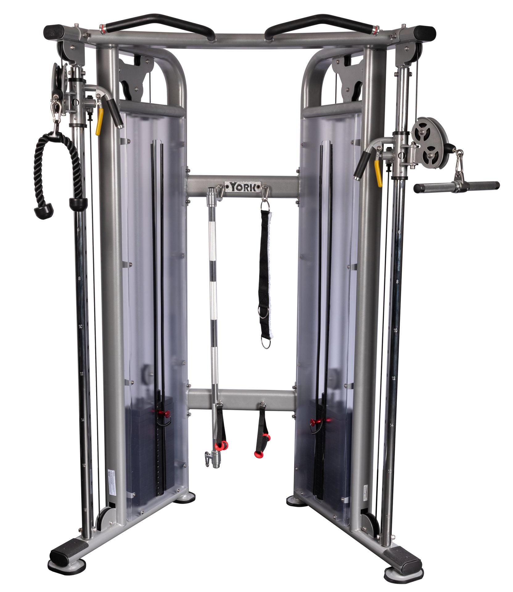 STS Functional Cable Crossover -Silver (170 LB Weight Stacks)