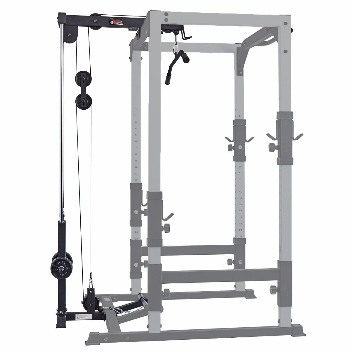 FTS Hi/ Low Pulley Option for Power Cage (with weight carriage) Black