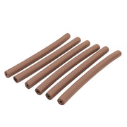Foam Tubing, Tan, 1/4", Pack of 6