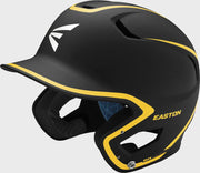 Easton Z5 2.0 2-Tone Senior Matte Batting Helmet - Black/Light Gold