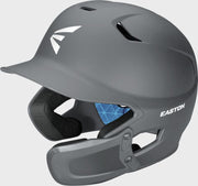Easton Z5 2.0 Senior Matte Batting Helmet With Universal Jaw Guard - Charcoal
