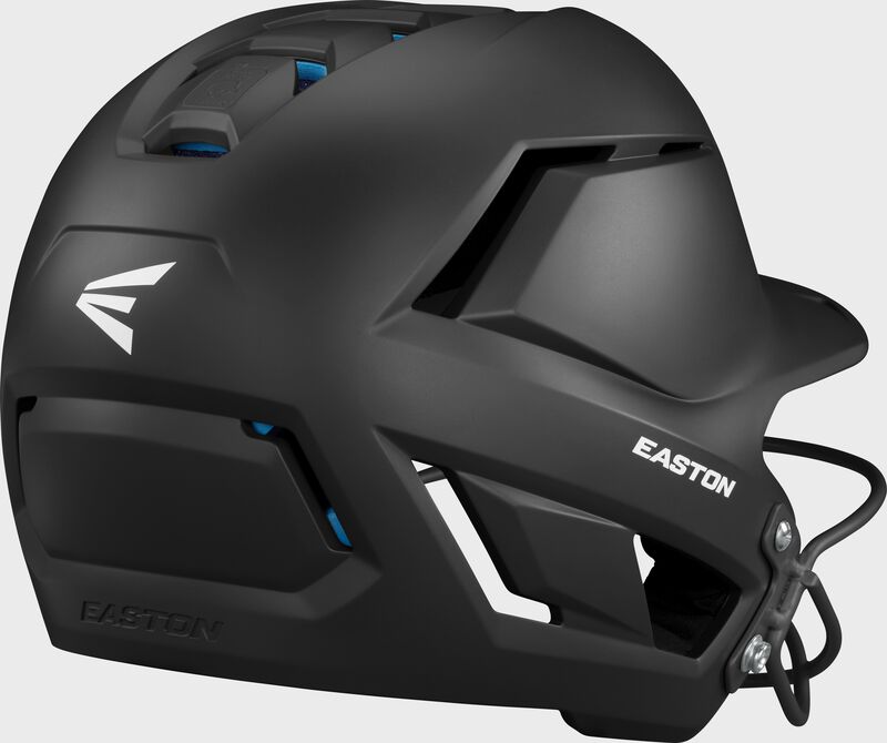 Easton Z50 Small/Medium Matte Batting Helmet With Softball Only Mask - Black