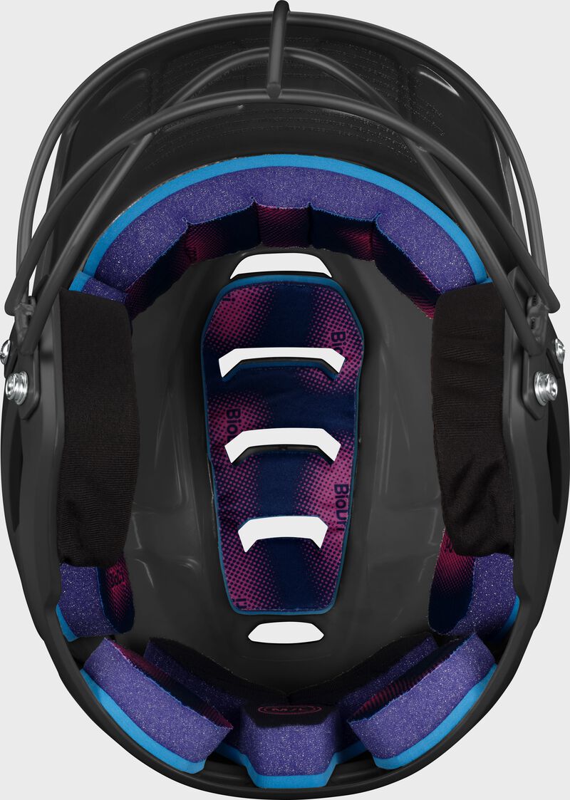 Easton Z50 Small/Medium Matte Batting Helmet With Softball Only Mask - Black
