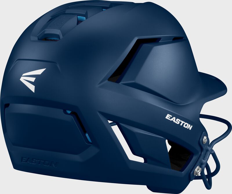Easton Z50 Medium/Large Matte Batting Helmet With Softball Only Mask - Navy