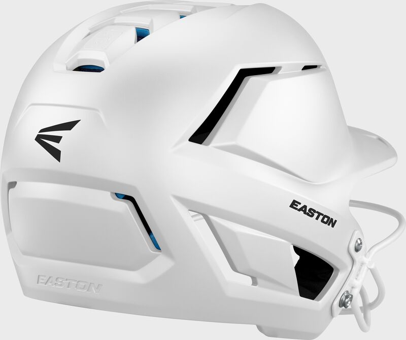 Easton Z50 Medium/Large Matte Batting Helmet With Softball Only Mask - White