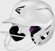 Easton Z50 Medium/Large Matte Batting Helmet With Softball Only Mask - White