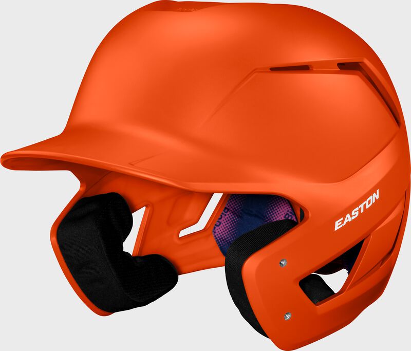 Easton Z50 Xlarge Matte Batting Helmet - Extra Large - Athletic Orange