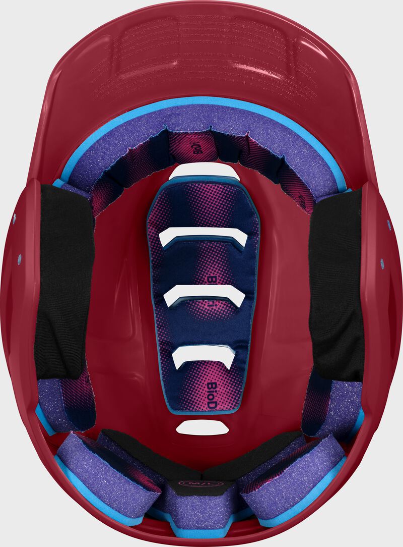 Easton Z50 Medium/Large Matte Batting Helmet - Cardinal