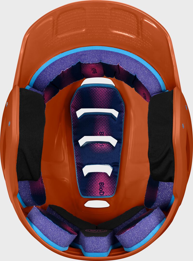 Easton Z50 Xlarge Matte Batting Helmet - Extra Large - Texas Orange