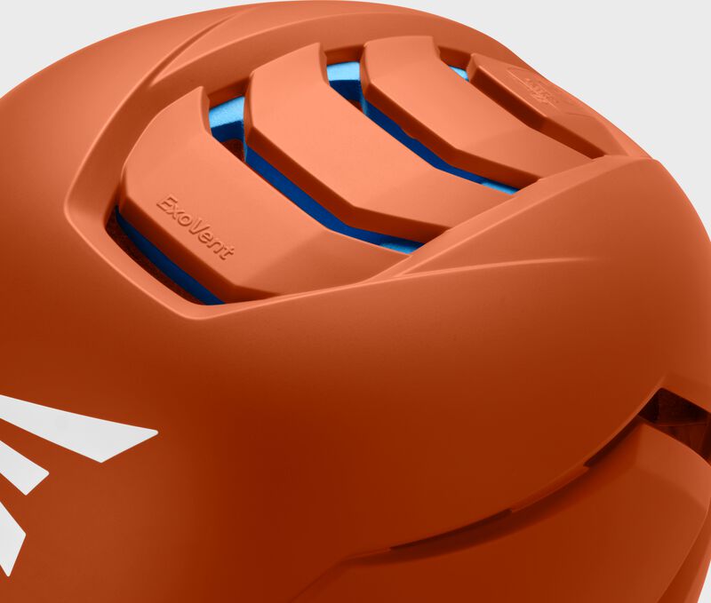 Easton Z50 Xlarge Matte Batting Helmet - Extra Large - Texas Orange