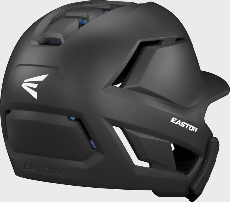 Easton Z50 With Multi-Adjust Jaw Guard Small/Medium Matte Batting Helmet - Black