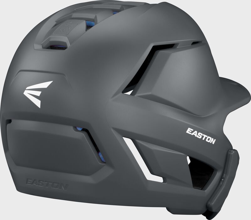 Easton Z50 With Multi-Adjust Jaw Guard Small/Medium Matte Batting Helmet - Charcoal