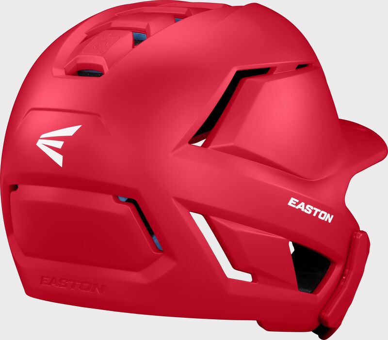 Easton Z50 With Multi-Adjust Jaw Guard Medium/Large Matte Batting Helmet - Red
