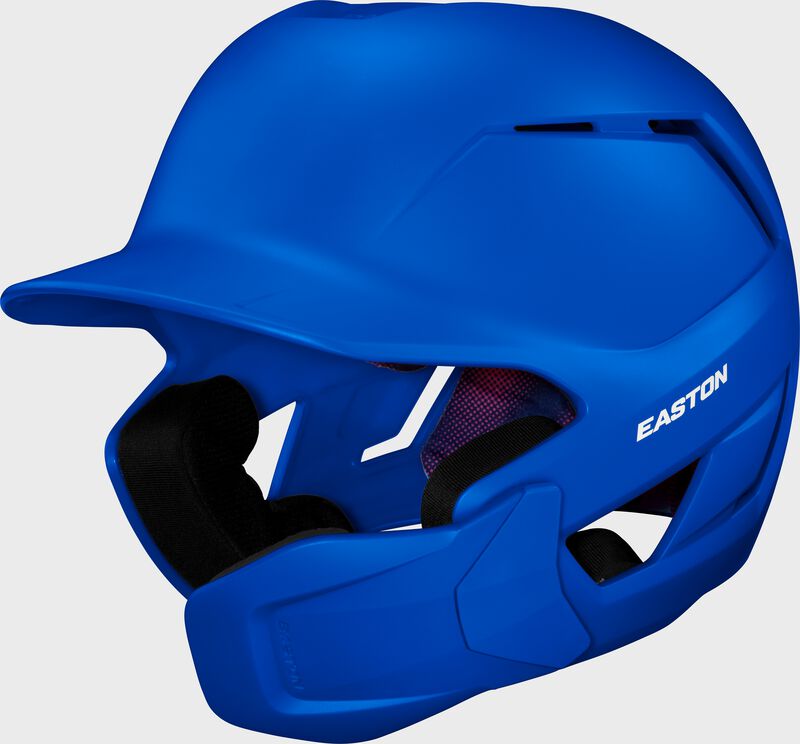 Easton Z50 With Multi-Adjust Jaw Guard Small/Medium Matte Batting Helmet - Royal