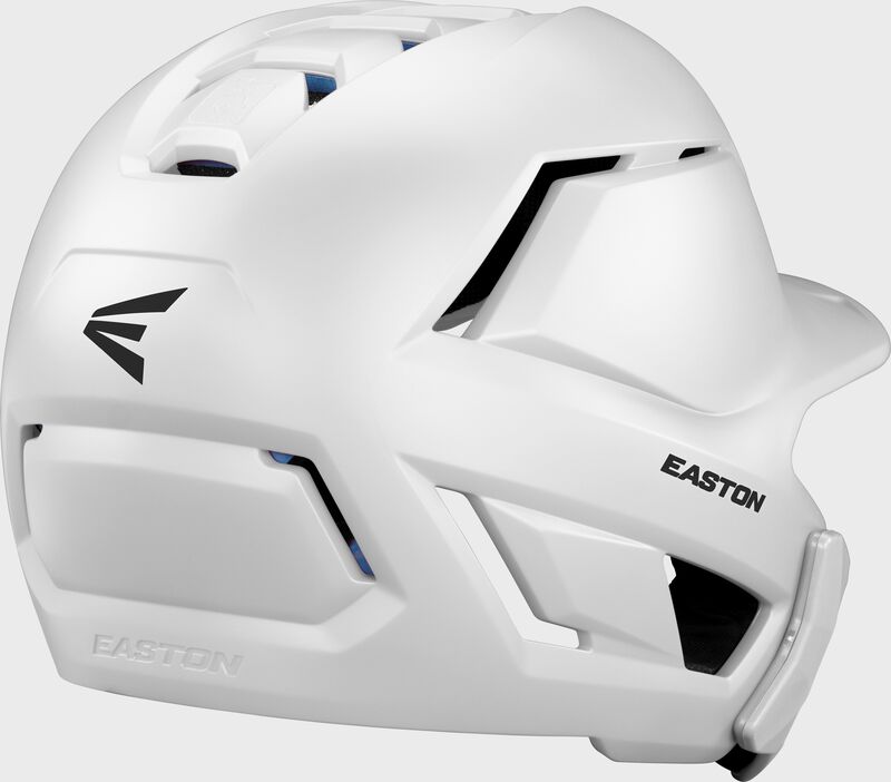 Easton Z50 With Multi-Adjust Jaw Guard Medium/Large Matte Batting Helmet - White