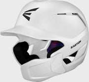 Easton Z50 With Multi-Adjust Jaw Guard Small/Medium Matte Batting Helmet - White