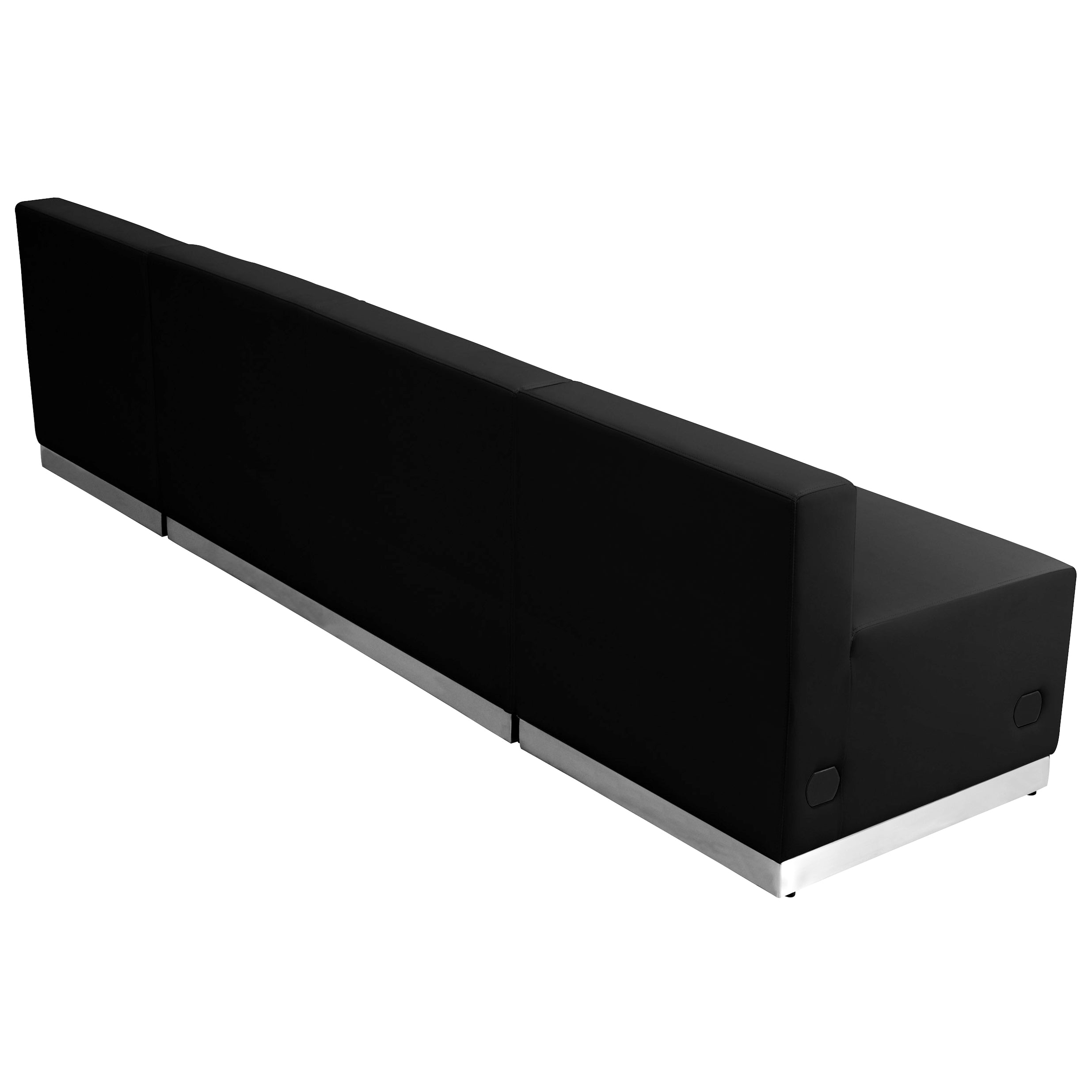 HERCULES Alon Series Black LeatherSoft Reception Configuration, 3 Pieces