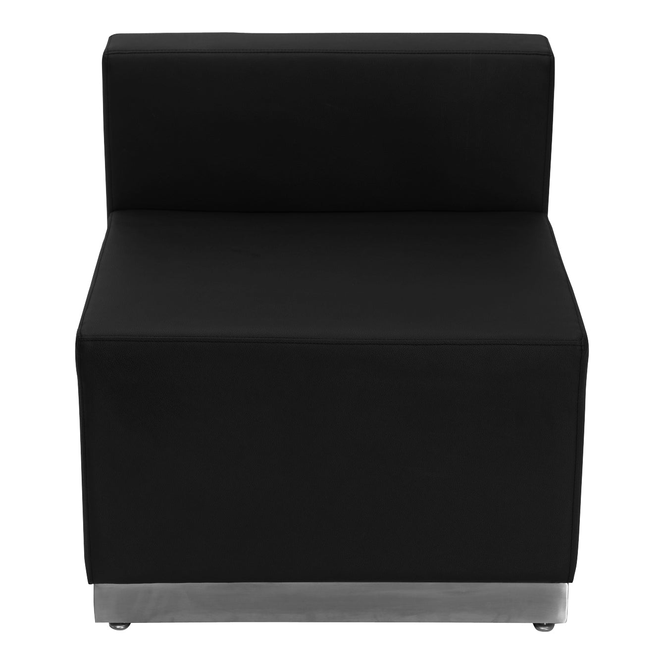HERCULES Alon Series Black LeatherSoft Reception Configuration, 3 Pieces