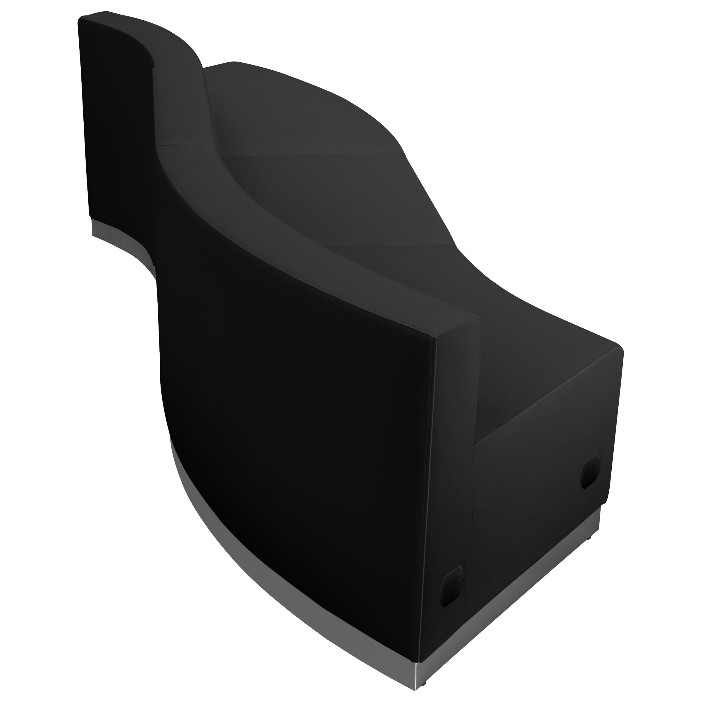 HERCULES Alon Series Black LeatherSoft Reception Configuration, 3 Pieces