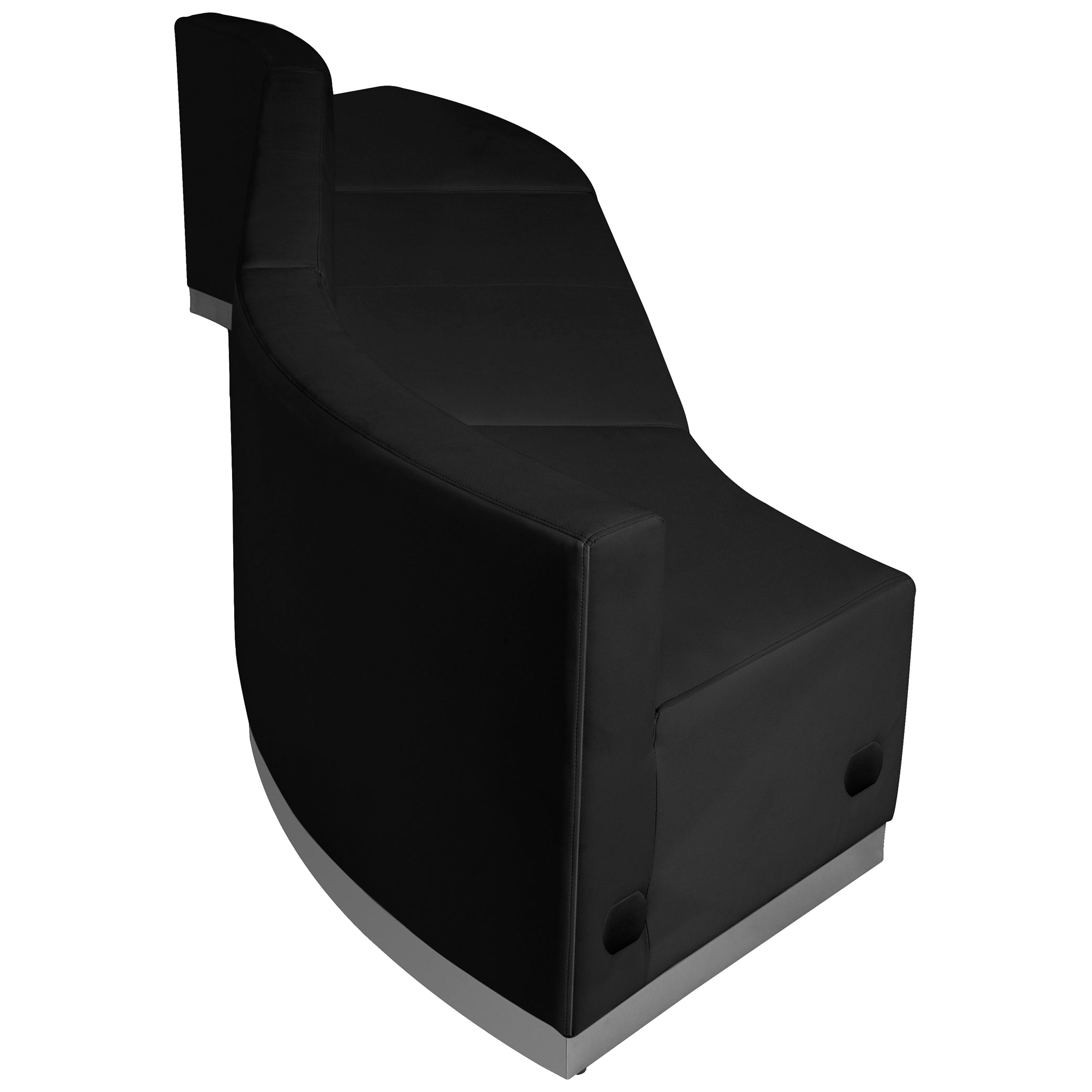 HERCULES Alon Series Black LeatherSoft Reception Configuration, 3 Pieces