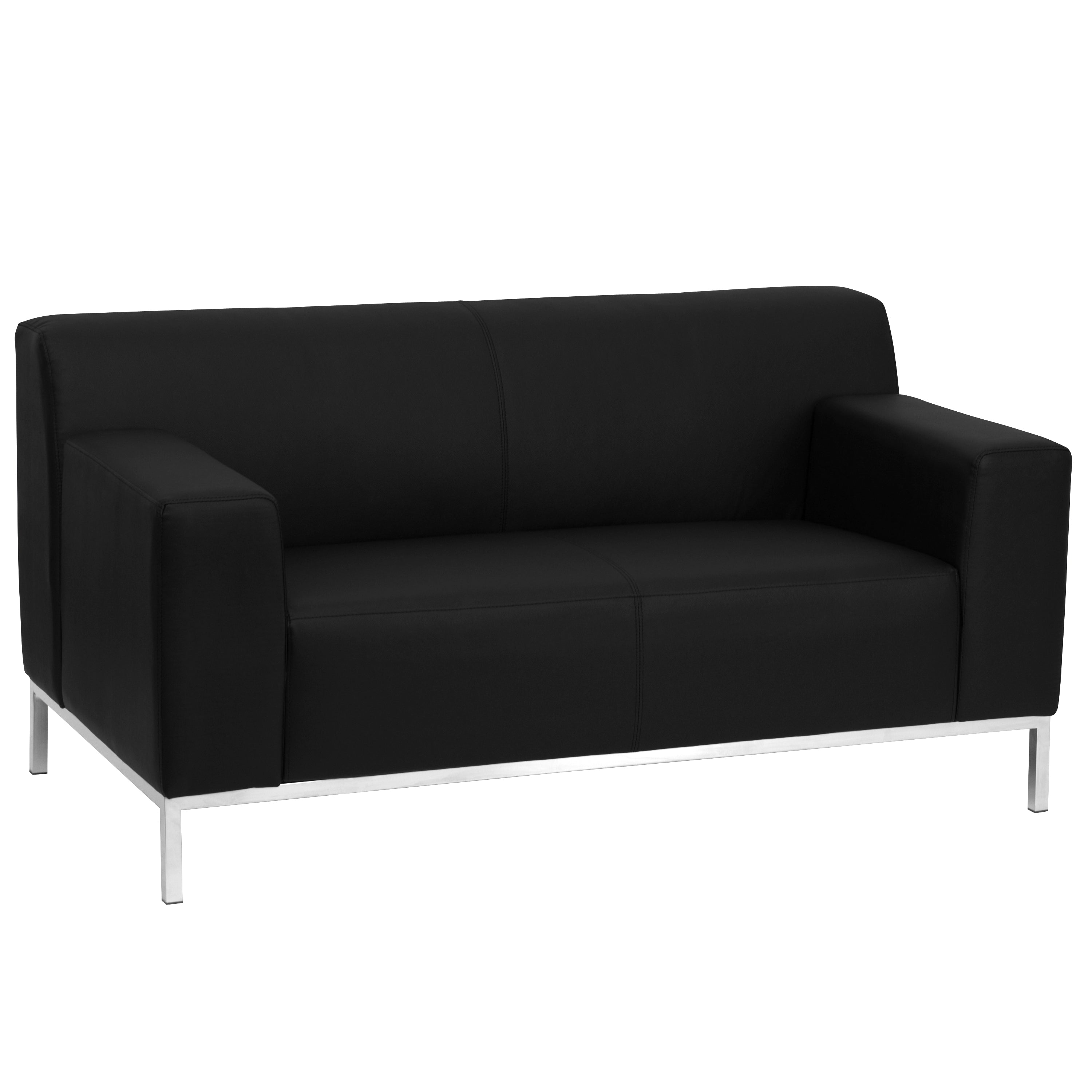 HERCULES Definity Series Reception Set in Black LeatherSoft