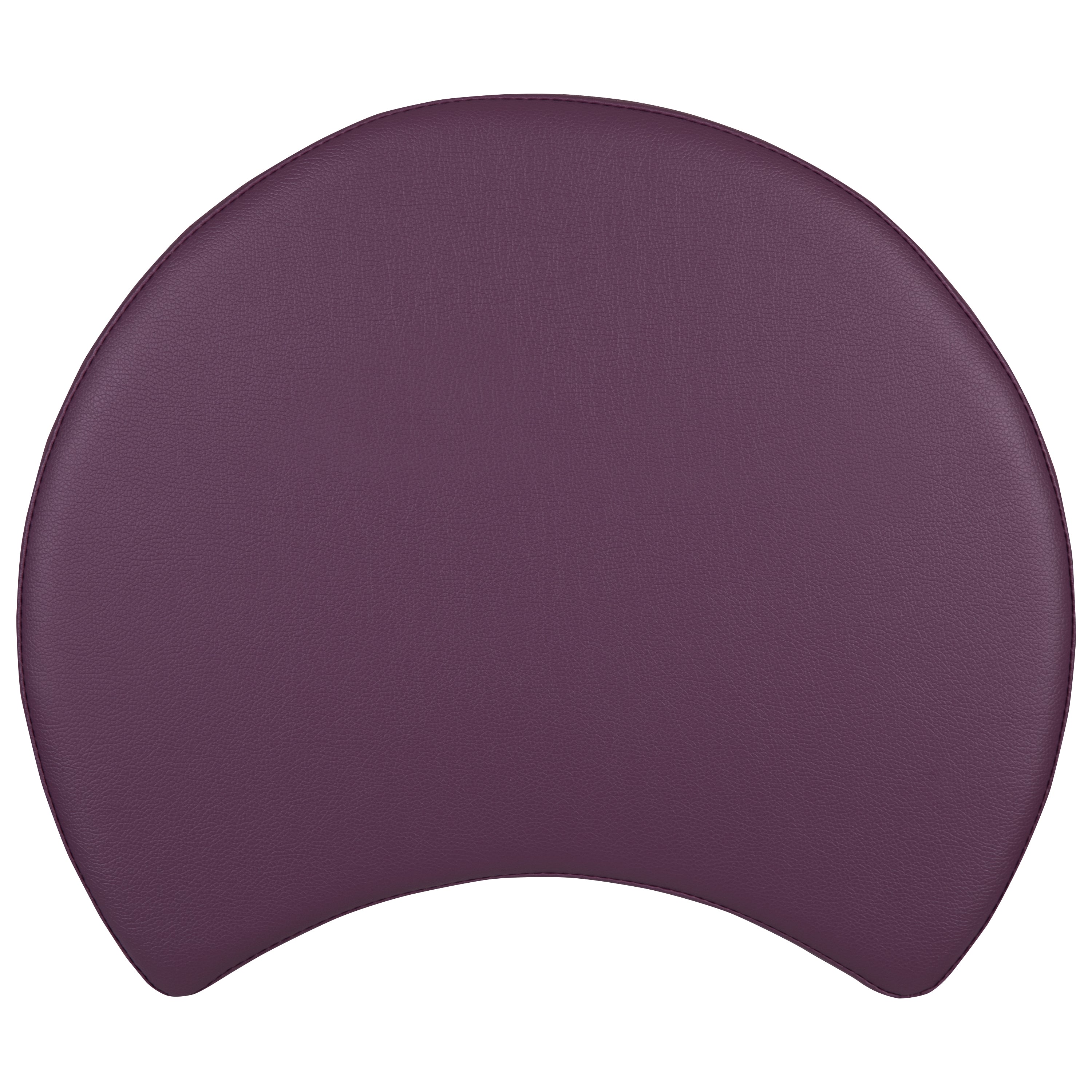 Nicholas Soft Seating Flexible Moon for Classrooms and Common Spaces - 18" Seat Height (Purple)