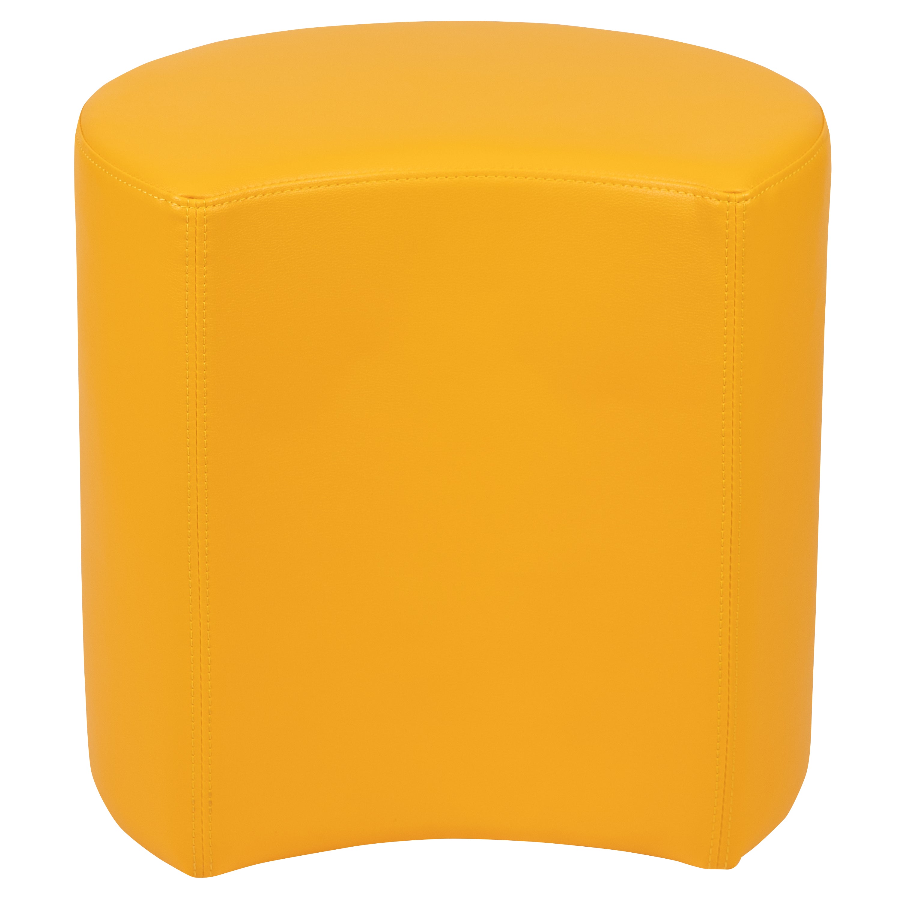Nicholas Soft Seating Flexible Moon for Classrooms and Common Spaces - 18" Seat Height (Yellow)