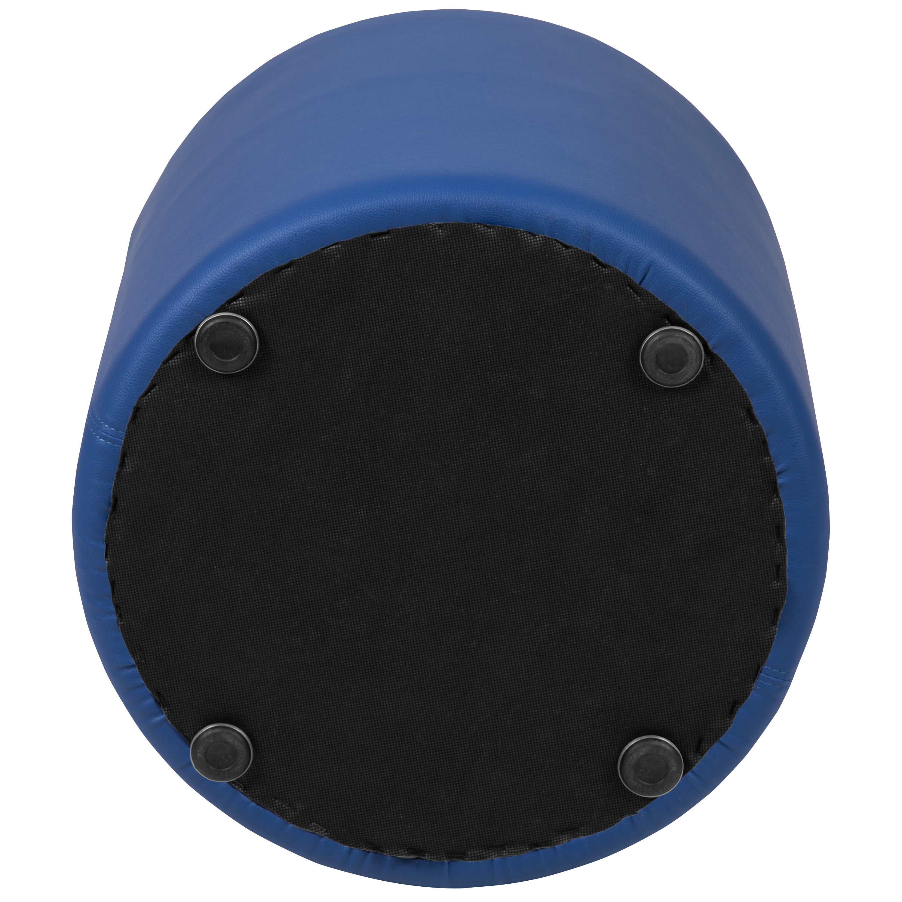Nicholas Soft Seating Flexible Circle for Classrooms and Common Spaces - 18" Seat Height (Blue)