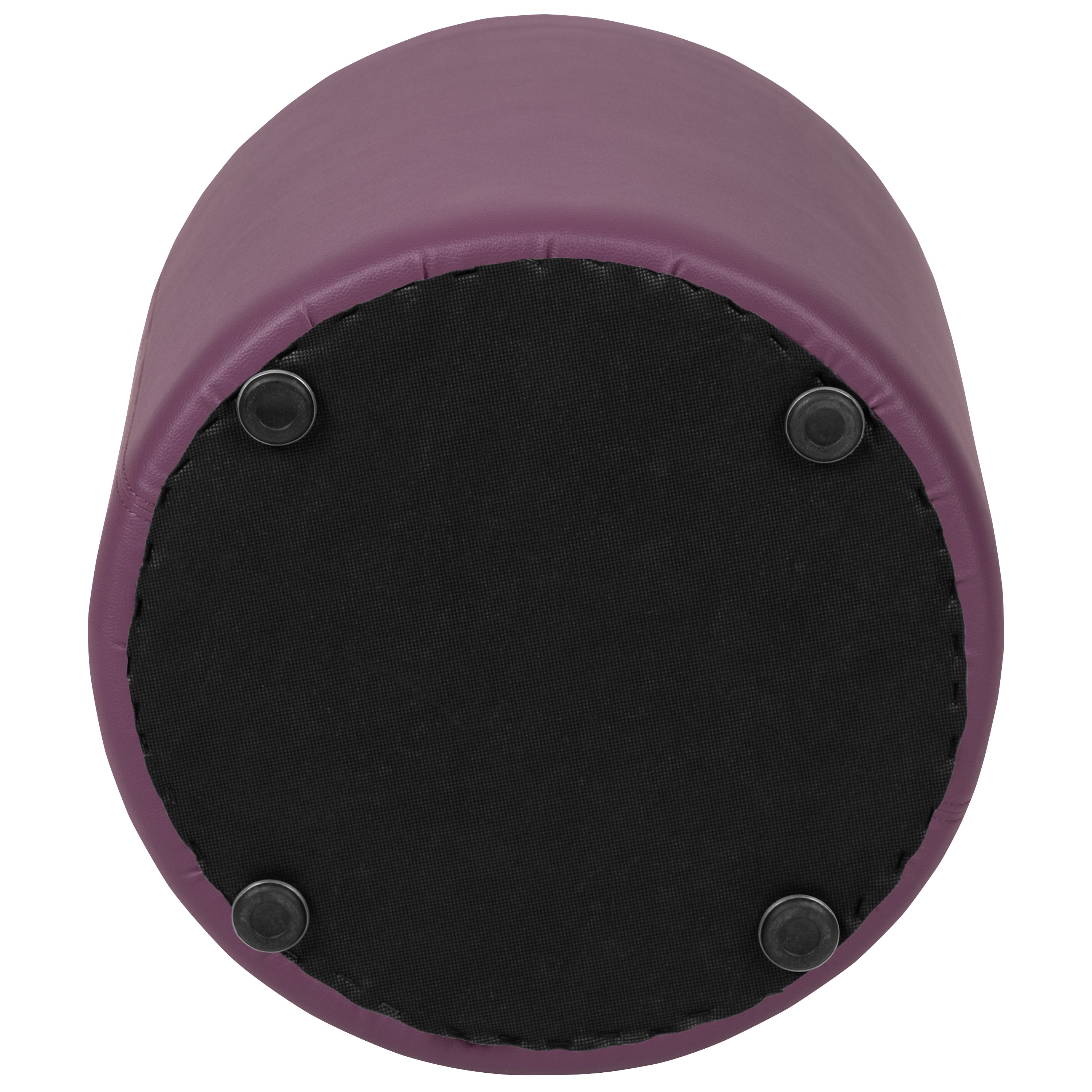 Nicholas Soft Seating Flexible Circle for Classrooms and Common Spaces - 18" Seat Height (Purple)