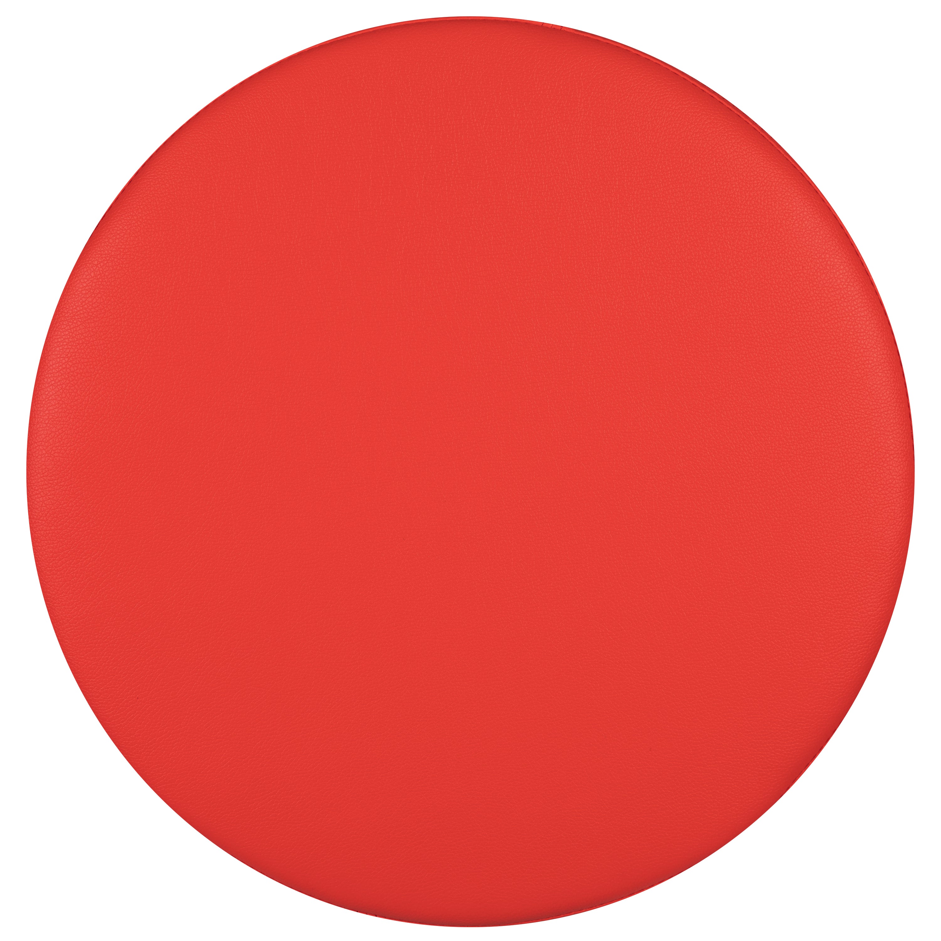 Nicholas Soft Seating Flexible Circle for Classrooms and Common Spaces - 18" Seat Height (Red)