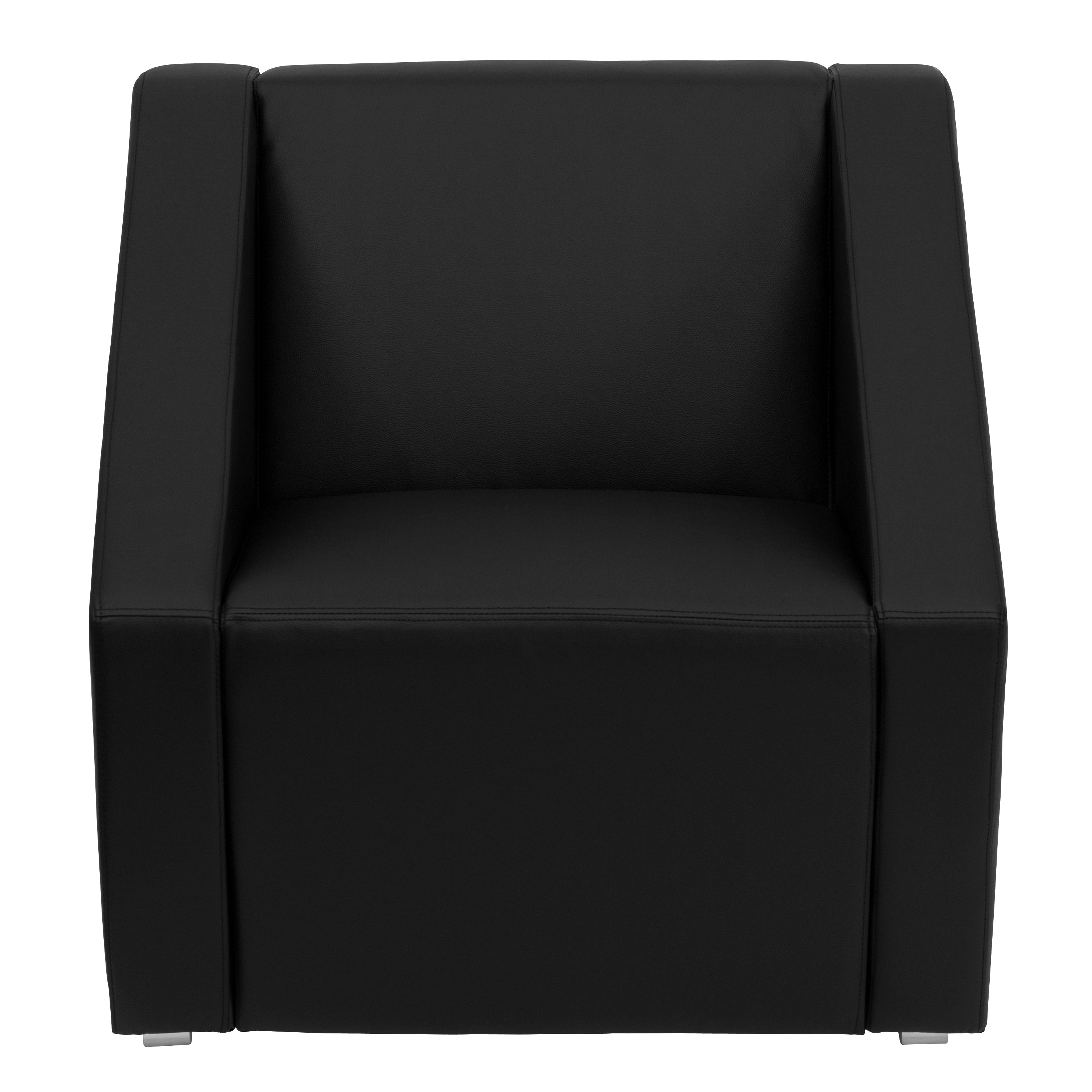 HERCULES Smart Series Black LeatherSoft Lounge Chair